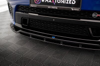 Maxton Design Front extension V.2 gloss black - 15-18 Land Rover Range Rover Sport SVR MK2