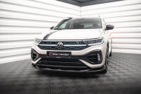 Maxton Design Frontansatz V.2 schwarz Hochglanz - 21+ VW T-Roc R MK1 Facelift