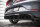 Maxton Design Heckansatz schwarz Hochglanz + Sportauspuff Attrappe chrom - 20+ Seat Leon FR MK4 Hatchback