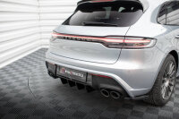 Maxton Design Rear extension gloss black - 21+ Porsche Macan MK1 Facelift 2