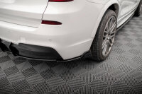 Maxton Design Rear extension Flaps Diffusor gloss black - 10-14 BMW X3 F25 M-Package