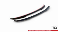 Maxton Design Attachment Rear Spoiler Cap black gloss - 21+ VW T-Roc R MK1 Facelift