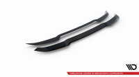 Maxton Design Attachment Rear Spoiler Cap black gloss - 20+ Audi Q5 S-Line SUV MK2 Facelift