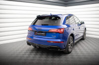 Maxton Design Diffusor Heckansatz DTM Look schwarz Hochglanz - 20+ Audi Q5 S-Line SUV MK2 Facelift