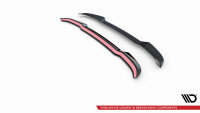 Maxton Design Attachment Rear Spoiler Cap (upper) black gloss - 20+ Audi SQ5 Sportback MK2 Facelift