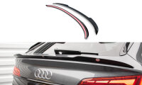 Maxton Design Attachment Rear Spoiler Cap (lower) black gloss - 20+ Audi SQ5 Sportback MK2 Facelift