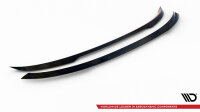 Maxton Design Attachment Rear Spoiler Cap (lower) black gloss - 20+ Audi SQ5 Sportback MK2 Facelift