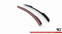 Maxton Design Attachment Rear Spoiler Cap black gloss - 10-14 BMW X3 F25 M-Package