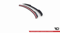 Maxton Design Attachment Rear Spoiler Cap black gloss - 06-10 Mini One R56