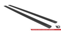 Maxton Design Side skirts extension Street Pro black - 07-10 Audi RS6 C6 Avant