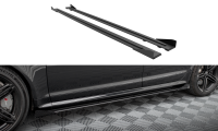 Maxton Design Side skirts extension Street Pro + Flaps...