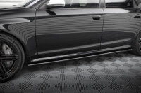 Maxton Design Seitenschweller Ansatz V.2 schwarz - 07-10 Audi RS6 C6 Avant