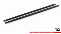 Maxton Design Seitenschweller Ansatz V.2 schwarz - 07-10 Audi RS6 C6 Avant