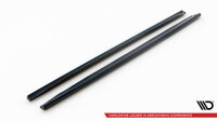 Maxton Design Side skirts extension V.2 black - 07-10 Audi RS6 C6 Avant