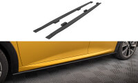 Maxton Design Side skirts extension Street Pro black - 19+ Peugeot 208 GT MK2