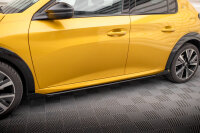 Maxton Design Side skirts extension Street Pro + Flaps...