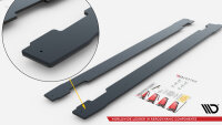 Maxton Design Side skirts extension Street Pro + Flaps...