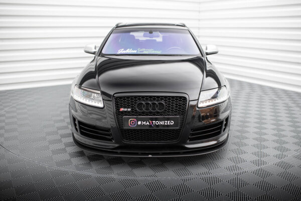 Maxton Design Street Pro Frontansatz schwarz - 07-10 Audi RS6 C6 Avant