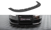 Maxton Design Street Pro Front extension black - 07-10 Audi RS6 C6 Avant