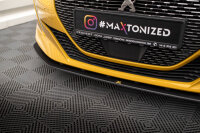 Maxton Design Street Pro Frontansatz schwarz - 19+ Peugeot 208 GT MK2