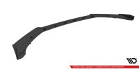 Maxton Design Street Pro Front extension + Flaps black - 19+ Peugeot 208 GT MK2