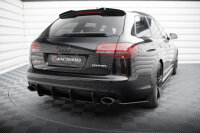 Maxton Design Street Pro Rear Bumper black - 07-10 Audi RS6 C6 Avant