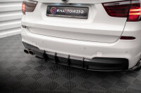 Maxton Design Street Pro Rear Bumper black - 10-14 BMW X3 F25 M-Package