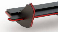 Maxton Design Street Pro Rear Bumper black-red - 21+ VW T-Roc R MK1 Facelift