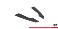 Maxton Design Rear extension Flaps Diffusor black - 07-10 Audi RS6 C6 Avant