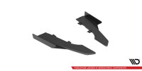 Maxton Design Heckansatz Flaps Diffusor + Flaps schwarz - 07-10 Audi RS6 C6 Avant