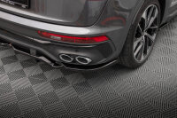 Maxton Design Diffusor Heckansatz DTM Look schwarz Hochglanz - 20+ Audi SQ5 Sportback MK2 Facelift