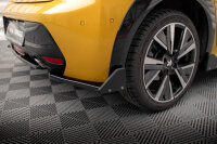 Maxton Design Heckansatz Flaps Diffusor V.1 schwarz - 19+ Peugeot 208 GT MK2