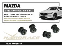 Hardrace Front Lower Arm Bushings (Front Side) (Harden Rubber) - 14-18 Mazda 3 BM/BY / 12+ Mazda 6 GJ / 12+ Mazda CX-5 KE/KF