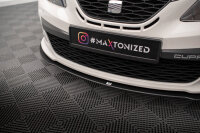 Maxton Design Street Pro Frontansatz schwarz - 08-12 Seat Ibiza Sport Coupe MK4