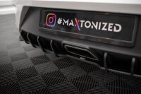 Maxton Design Street Pro Rear Bumper black - 08-12 Seat Ibiza Sport Coupe MK4