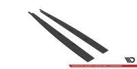 Maxton Design Side skirts extension Street Pro black - 08-12 Seat Ibiza Sport Coupe MK4