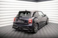 Maxton Design Attachment Rear Spoiler Cap black gloss - 22+ Mini Cooper S F56 Facelift