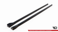 Maxton Design Side Skirt extensions black gloss - 13-16 Renault Megane GT Line Grandtour MK3 Facelift