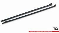 Maxton Design Side Skirt extensions V.1 black gloss - 21+ BMW i4 G26 M-Package