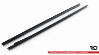 Maxton Design Seitenschweller Ansatz V.2 schwarz Hochglanz - 21+ BMW i4 G26 M-Paket