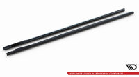 Maxton Design Seitenschweller Ansatz schwarz Hochglanz - 22+ BMW 3er Serie G20/G21 Facelift M340i/M-Paket