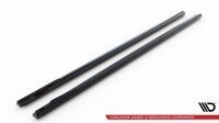 Maxton Design Side Skirt extensions black gloss - 22+ BMW 3 Series G20/G21 Facelift M340i/M-Package