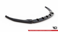 Maxton Design Front extension V.1 black - 19+ Skoda Octavia Sportline MK4