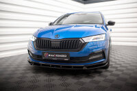 Maxton Design Frontansatz V.1 schwarz Hochglanz - 19+ Skoda Octavia Sportline MK4