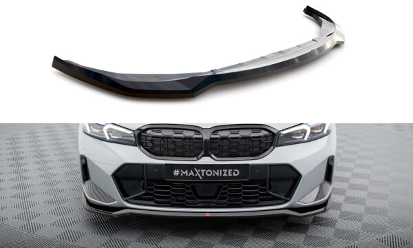 Maxton Design Front extension V.2 black gloss - 22+ BMW 3 Series G20/G21 Facelift M340i/M-Package