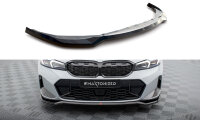 Maxton Design Front extension V.2 black gloss - 22+ BMW 3...