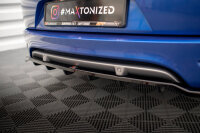 Maxton Design Diffusor Heckansatz DTM Look schwarz Hochglanz - 13-16 Renault Megane GT Line Grandtour MK3 Facelift