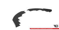 Maxton Design Front Flaps black gloss - 07-10 Audi RS6 C6 Avant