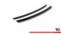 Maxton Design Attachment Rear Spoiler Cap black gloss - 04-08 Audi A4 B7 Limousine S-Line