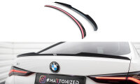 Maxton Design Attachment Rear Spoiler Cap black gloss - 21+ BMW i4 G26 M-Package